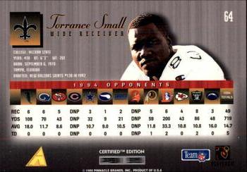 1995 Select Certified #64 Torrance Small Back