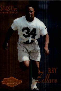 1995 Select Certified #122 Ray Zellars Front