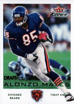 2000 Fleer Focus - Draft Position #135 Alonzo Mayes Front