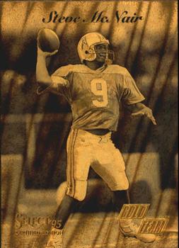 1995 Select Certified - Gold Team #10 Steve McNair Front