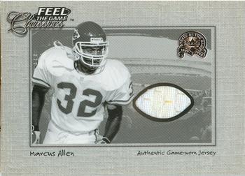 2000 Fleer Greats of the Game - Feel The Game Classics #NNO Marcus Allen Front