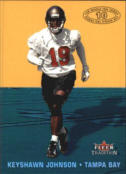 2000 Fleer Tradition - The Whole Ten Yards #4 TY Keyshawn Johnson Front