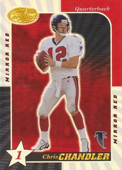 2000 Leaf Certified - Mirror Red #7 Chris Chandler Front