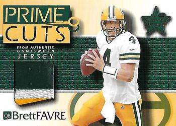 2000 Leaf Rookies & Stars - Prime Cuts #PC-9 Brett Favre Front