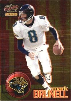 2000 Pacific - AFC Leaders #6 Mark Brunell Front