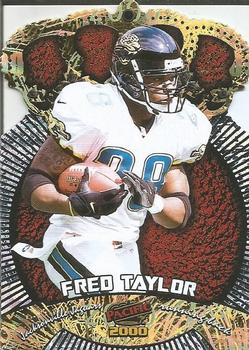 2000 Pacific - Gold Crown Die Cuts #12 Fred Taylor Front
