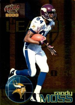 2000 Pacific - NFC Leaders #5 Randy Moss Front