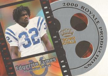 2000 Pacific Crown Royale - Productions #7 Edgerrin James Front