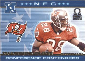 2000 Pacific Omega - NFC Conference Contenders #12 Warrick Dunn Front