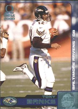 2000 Pacific Omega - Platinum Blue #11 Tony Banks Front