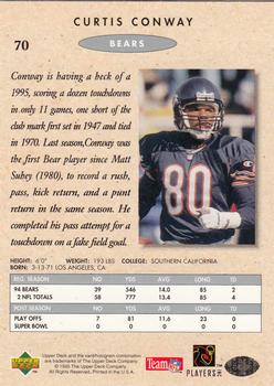 1995 SP Championship #70 Curtis Conway Back