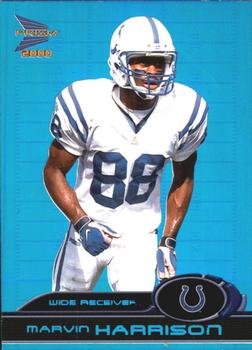 2000 Pacific Prism Prospects - Holographic Blue #37 Marvin Harrison Front