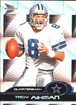 2000 Pacific Prism Prospects - Holographic Mirror #24 Troy Aikman Front