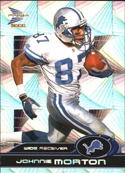 2000 Pacific Prism Prospects - Holographic Mirror #33 Johnnie Morton Front