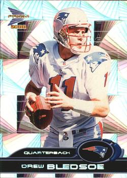 2000 Pacific Prism Prospects - Holographic Mirror #53 Drew Bledsoe Front