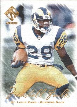 2000 Pacific Private Stock - Artist's Canvas #15 Marshall Faulk Front