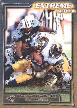 2000 Pacific Private Stock - Extreme Action #15 Marshall Faulk Front