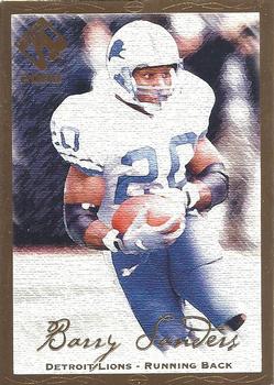 2000 Pacific Private Stock - Gold #34 Barry Sanders Front