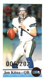 2000 Pacific Private Stock - PS2000 New Wave #22 Jon Kitna Front