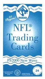 2000 Pacific Private Stock - PS2000 New Wave #24 Steve McNair Back