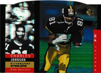 1995 SP - Holoviews Die Cuts #12 Charles Johnson Front