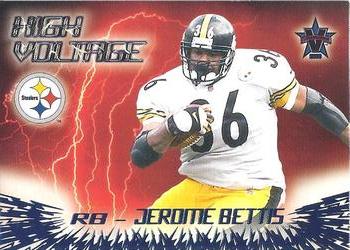 2000 Pacific Vanguard - High Voltage #25 Jerome Bettis Front