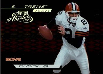 2000 Playoff Absolute - Extreme Team #XT-2 Tim Couch Front