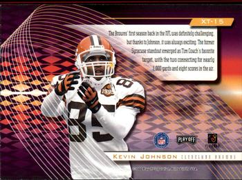 2000 Playoff Absolute - Extreme Team #XT-15 Kevin Johnson Back