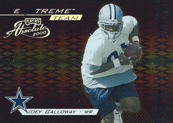 2000 Playoff Absolute - Extreme Team #XT-16 Joey Galloway Front