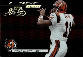 2000 Playoff Absolute - Extreme Team #XT-29 Akili Smith Front