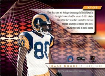 2000 Playoff Absolute - Extreme Team #XT-32 Isaac Bruce Back