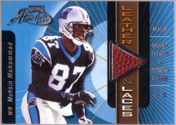 2000 Playoff Absolute - Leather and Laces #MM87 Muhsin Muhammad Front