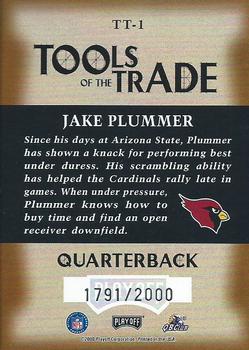 2000 Playoff Absolute - Tools of the Trade #TT-1 Jake Plummer Back