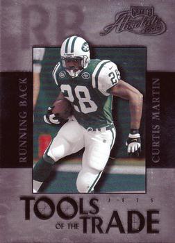 2000 Playoff Absolute - Tools of the Trade #TT-32 Curtis Martin Front