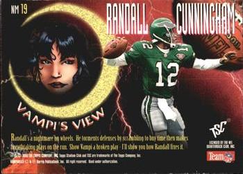 1995 Stadium Club - Nightmares #NM19 Randall Cunningham Back