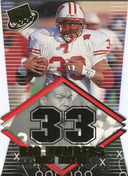2000 Press Pass - Big Numbers Die Cuts #BN2 Ron Dayne Front