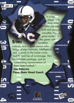 2000 Press Pass - Breakout #BO3 Courtney Brown Back