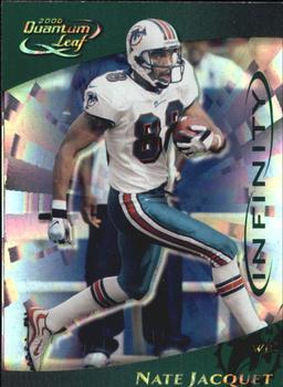 2000 Quantum Leaf - Infinity Green #157 Nate Jacquet Front