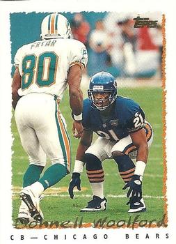 1995 Topps #90 Donnell Woolford Front