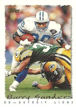 1995 Topps #110 Barry Sanders Front
