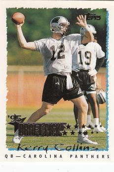 1995 Topps #224 Kerry Collins Front