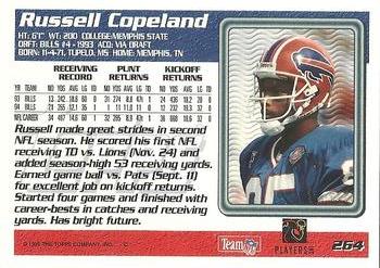 1995 Topps #264 Russell Copeland Back