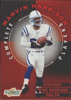 2000 Score - Complete Players #CP 3 Marvin Harrison Front
