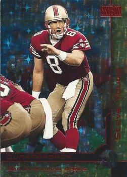 2000 SkyBox - Star Rubies Extreme #161 SRE Steve Young Front