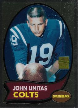 2000 Topps - Johnny Unitas Reprints Chrome #R14 Johnny Unitas Front