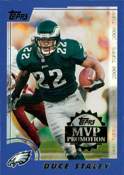 2000 Topps - MVP Promotion #NNO Duce Staley Front