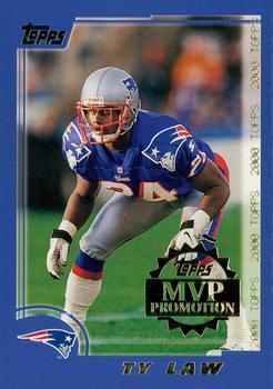 2000 Topps - MVP Promotion #NNO Ty Law Front