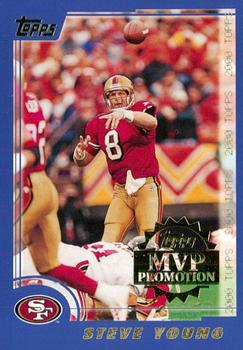 2000 Topps - MVP Promotion #NNO Steve Young Front
