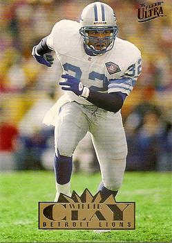 1995 Ultra #99 Willie Clay Front