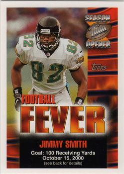 2000 Topps Season Opener - Football Fever #NNO Jimmy Smith Front